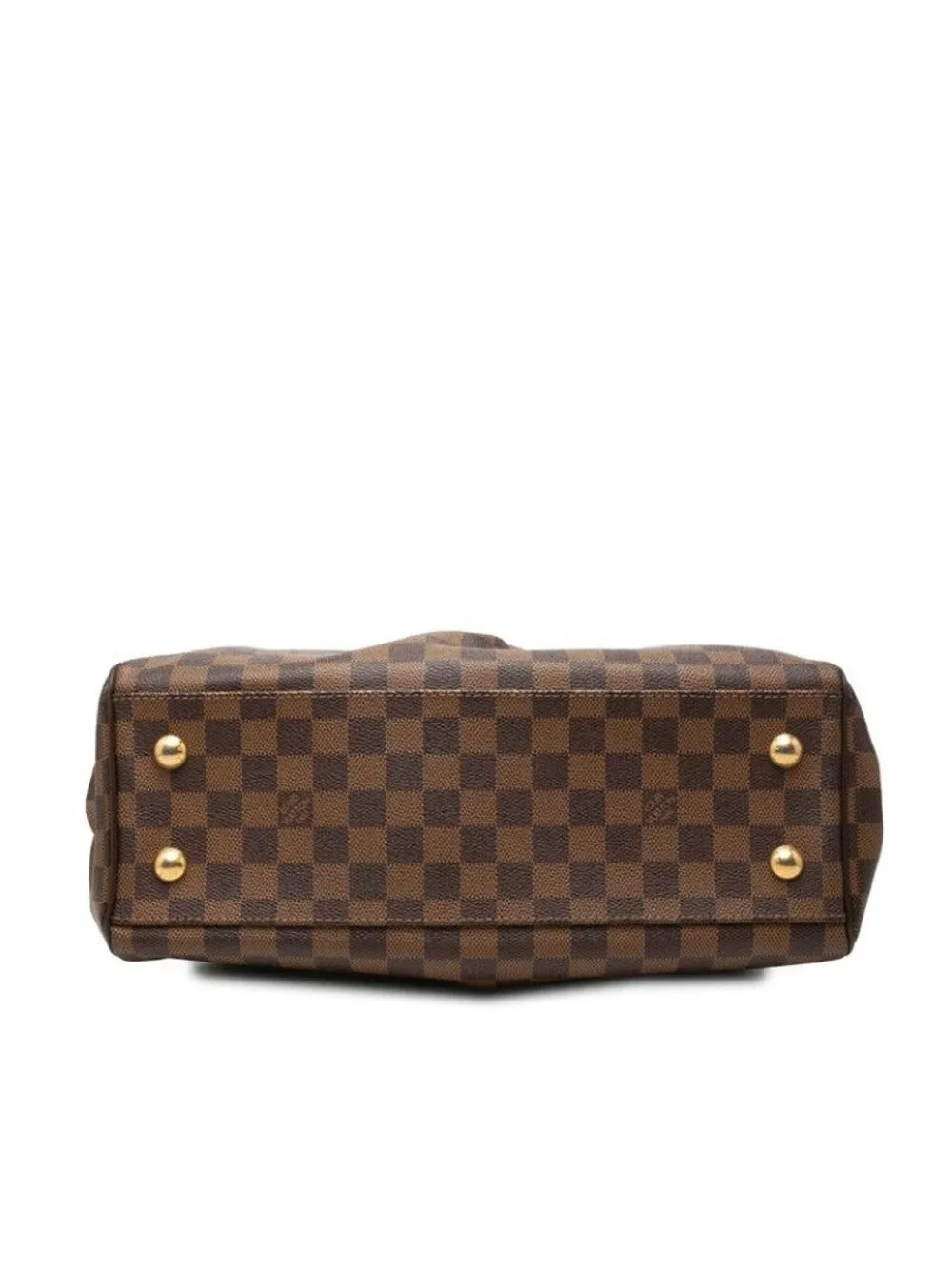 Louis Vuitton Roosevelt Damier Trevi PM 2-Way Shoulder Bag Brown Leather